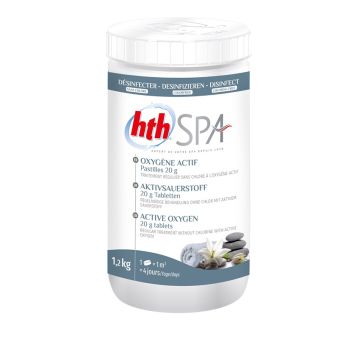 HTH Spa oxygène actif - Pastille - 1,2kg 2021