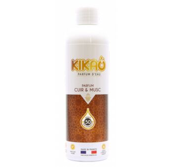 KIKAO Cuir et musc parfum d'eau