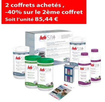 HTH Spa - Coffret de traitement à l'oxygène actif pour spa